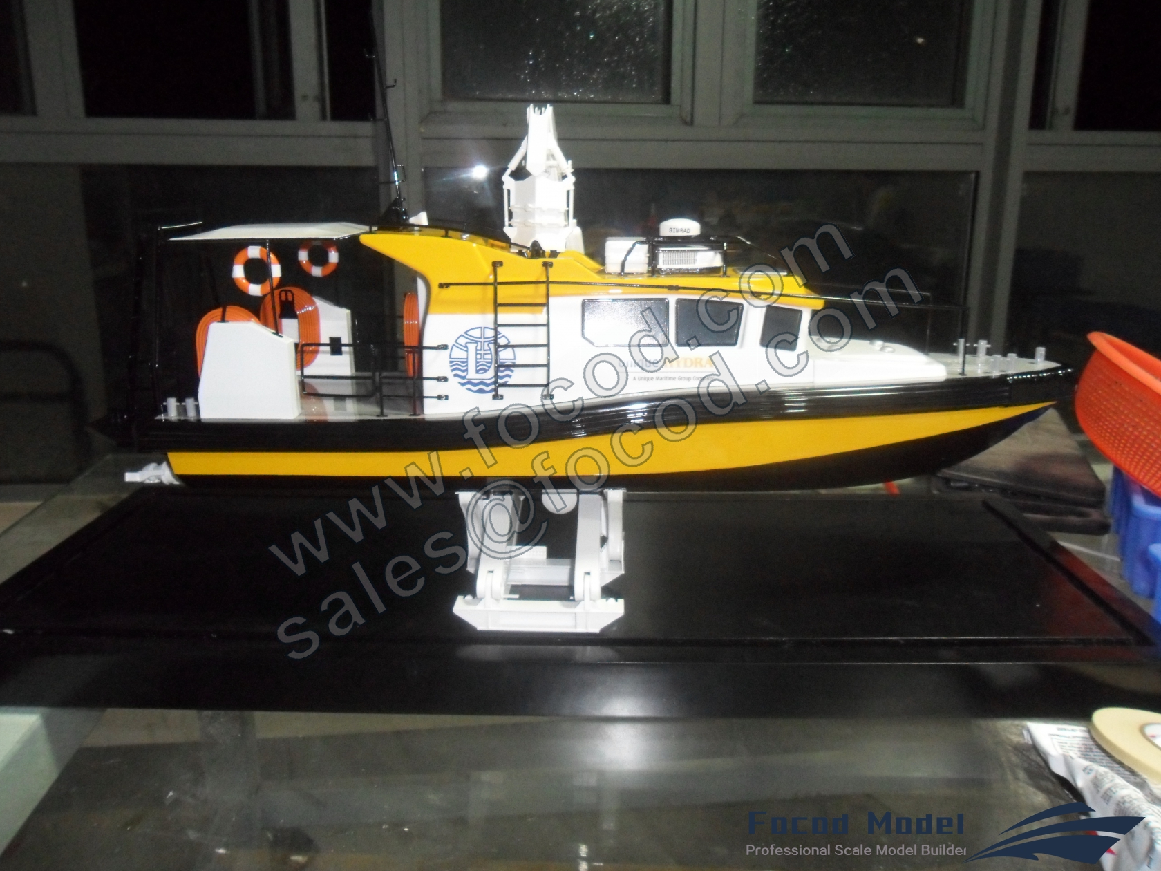 customized model of 14m Diving Support Vessel